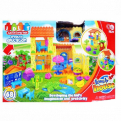 Ф Конструктор-дом с развив.играми JDLT (68дет) (6/12)