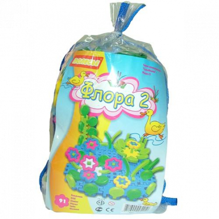 Конструктор "Флора 2" (91 эл.)