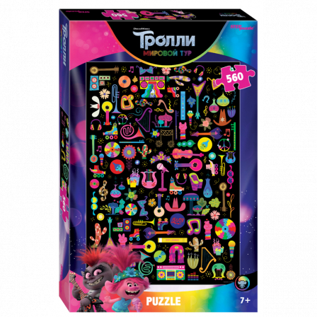 Пазлы 560 "Trolls - 2" (DreamWorks)