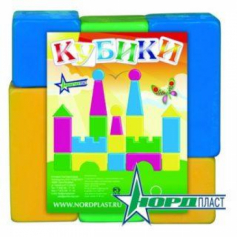 Конструктор выдувной "Кубики" - 8 (401)