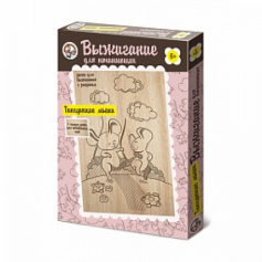 Рисунок для выжигания "Танцующие мыши"