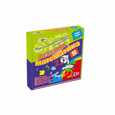 Настольная игра Веселая математика (10шт)