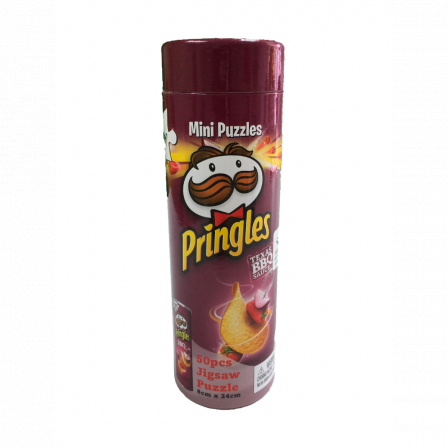 Пазл PRINGLES 8x24см. - 50 элементов, тип BBQ, цвет: фиолетовый 190236D