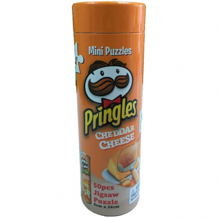Пазл PRINGLES 8x24см. - 50 элементов, тип Cheddar Cheese, цвет: оранжевый 190236F