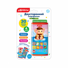 Двусторонний смартфончик Мамонтенок и мультяшки