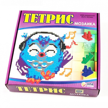 Тетрис-мозайка "Сова"