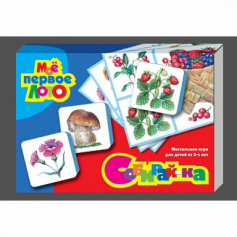 Лото "Мое первое лото. Собирай-ка" (мягк.)