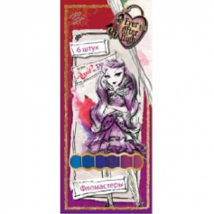 Фломастеры "Ever After High", 6 цв, в картон кор