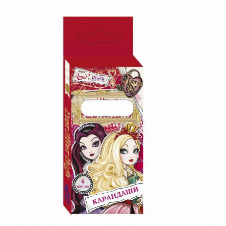 Карандаши цветные "Ever After High" 6 цв.
