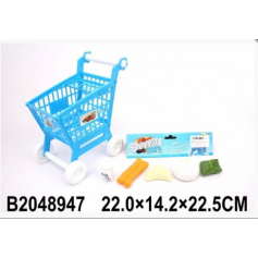 Набор "Продукты" в комп. тележка для продуктов, в/п 22*14,2*22,5 см. 2048947