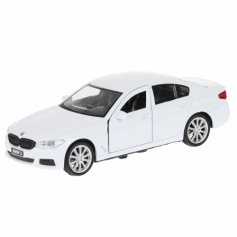 Машина металл BMW 5-ER SEDAN M-SPORT 12 см, двери, багаж, бел, кор. Технопарк в кор.2*36шт