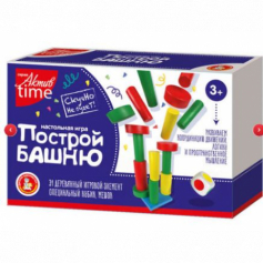 Игра настольная "Построй башню" серия АКТИВ time