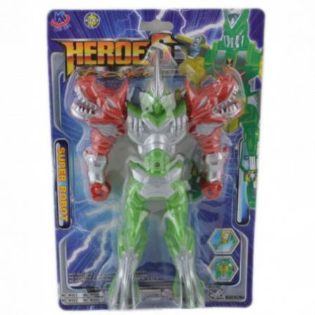 Ф Робот Heroes на картоне W906A1