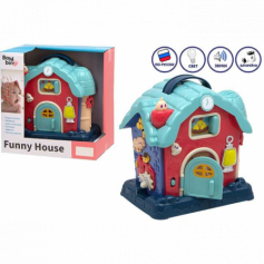 Развивающая музыкальная игрушка Bambini, русифицированная, свет/звук