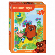 Пазлы 60 "Винни Пух (new)" (С/м)