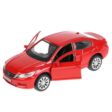 Машина металл "Технопарк"Honda Accord 12см, инерц,открыв.двери,красный