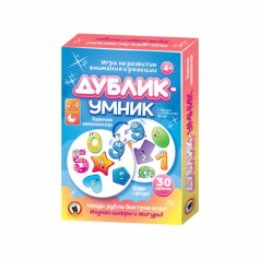 Дублик-умник «Цифры и фигуры» (30 карточек)