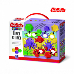 Игра настольная "Цвет в цвет" серия Baby Toys Games