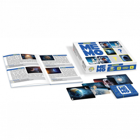 Игра настольная МЕМО "Космос" (50 карточек)