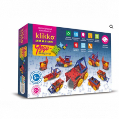 Удивительный конструктор ЗНАТОК-Klikko Чудо КВАДРАТЫ 12в1 (21 деталь)
