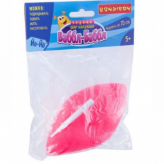 Чудики Bondibon Шар надувной «ВАББЛ-БАББЛ» розовый, HEADER/PVC 22,5x5,5х24 см