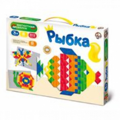 Мозаика магнитная "Рыбка" 312 эл