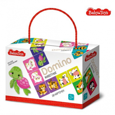 Домино "Животные" Baby Toys