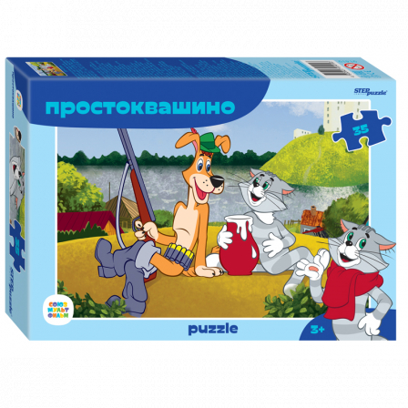 Пазлы  35 "Простоквашино (new)" (С/м)