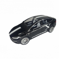 Машина металл Tesla, звук, свет, 8шт в дисплее №2403B-1