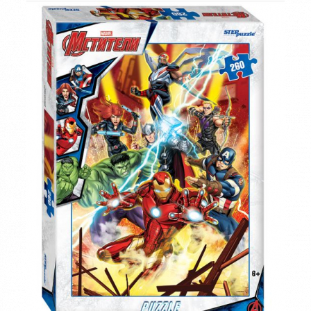 Мозаика "puzzle" 260 "Черная вдова" (Marvel)
