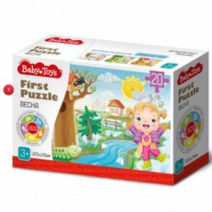 Пазл First Puzzle "Времена года. Весна" (20 эл) Baby Toys