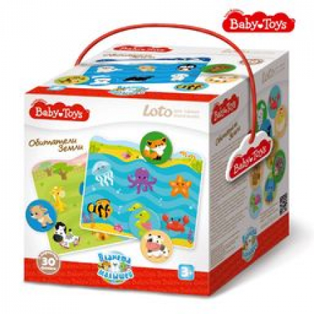 Лото для самых маленьких "Обитатели Земли" BABY TOYS