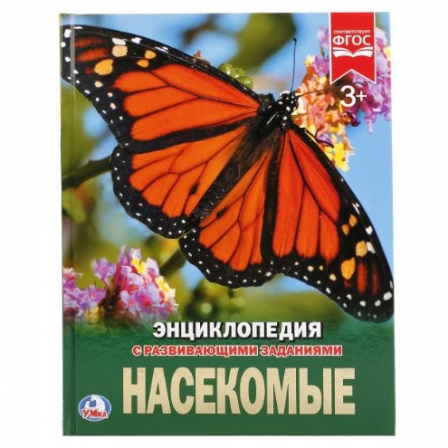 Книга Умка.Насекомые Энциклопедия