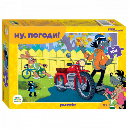 Пазлы 104 "Ну, погоди!" (С/м)