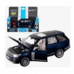 Машинка металл.ТМ "Автопанорама" 1:34 2013 Range Rover, темно-синий перламутр, свет, звук, от