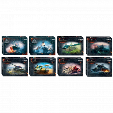 Пазлы 54 "World of Tanks" (Wargaming)