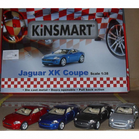 Машина мет. Jaguar XK Coupe (12 шт)