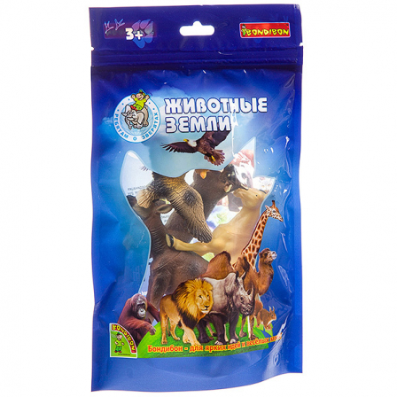 Набор животных диких 5 шт. 2-6" , BONDIBON