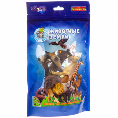 Набор животных диких 5 шт. 2-6" , BONDIBON