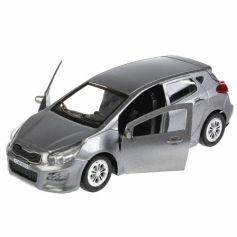 Машина металл "KIA CEED", длина 12см, открыв. двери, инерц., серый  Технопарк