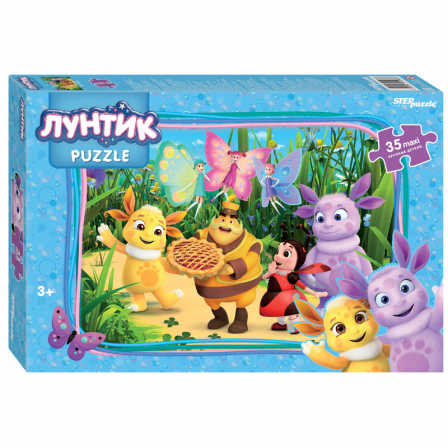 Пазлы 35 MAXI "Лунтик (new 1)" (Мельница)