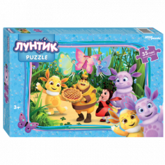Пазлы 35 MAXI "Лунтик (new 1)" (Мельница)