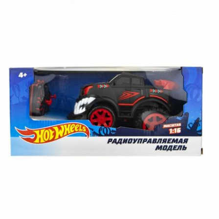 Внедорожник Hot Wheels на радиоуправлении,свет, движение вперед/назад/влево/вправо, АКБ