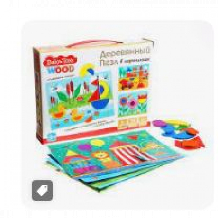 Пазл деревянный 32 эл Baby Toys