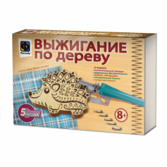 Выжигание по дереву. Деревянная фигура. Ежик