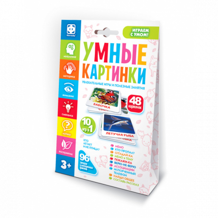 Настольная интерактивная игра Умные картинки Кто летает и не птица?