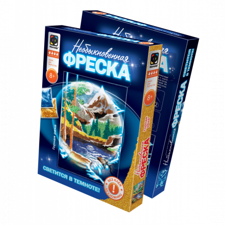 Необыкновенная фреска. Горная река
