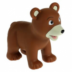 Игрушка для ванны мишка 1 шт. в сетке КАПИТОШКА в кор.100шт