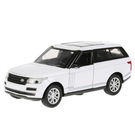 Машина металл "RANGE ROVER VOGUE" 12см, белый, инерц, в кор. Технопарк.