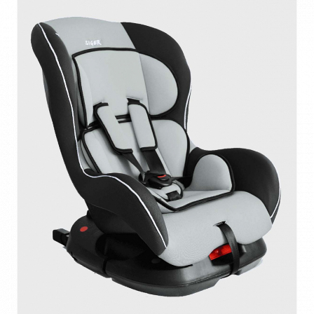Автокресло SIGER "Наутилус ISOFIX", Серый  гр.0+/I, 0-18 кг, 0-4лет